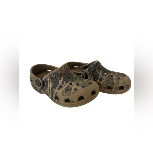 CROCS Other - Little Kids’ Camouflage Crocs Clogs